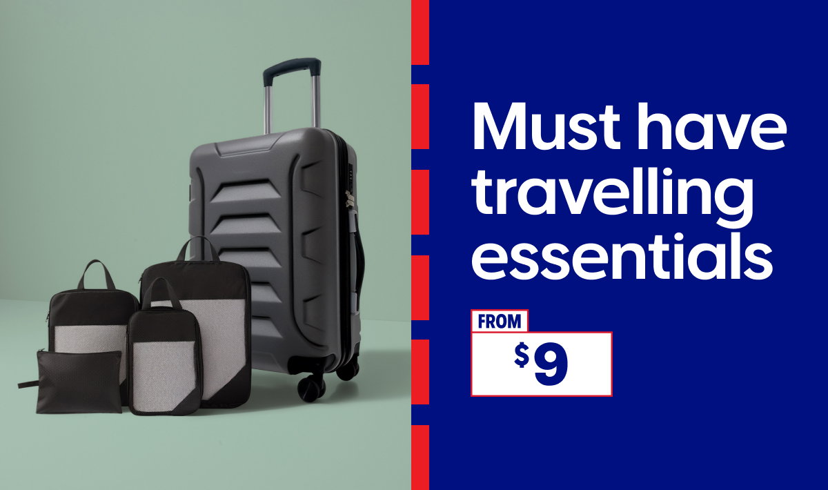 Must have travelling essentials from $9