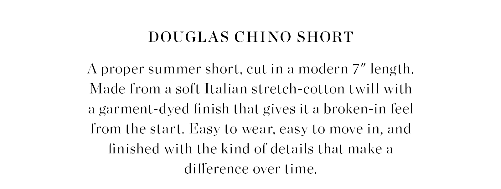 Douglas Chino Short