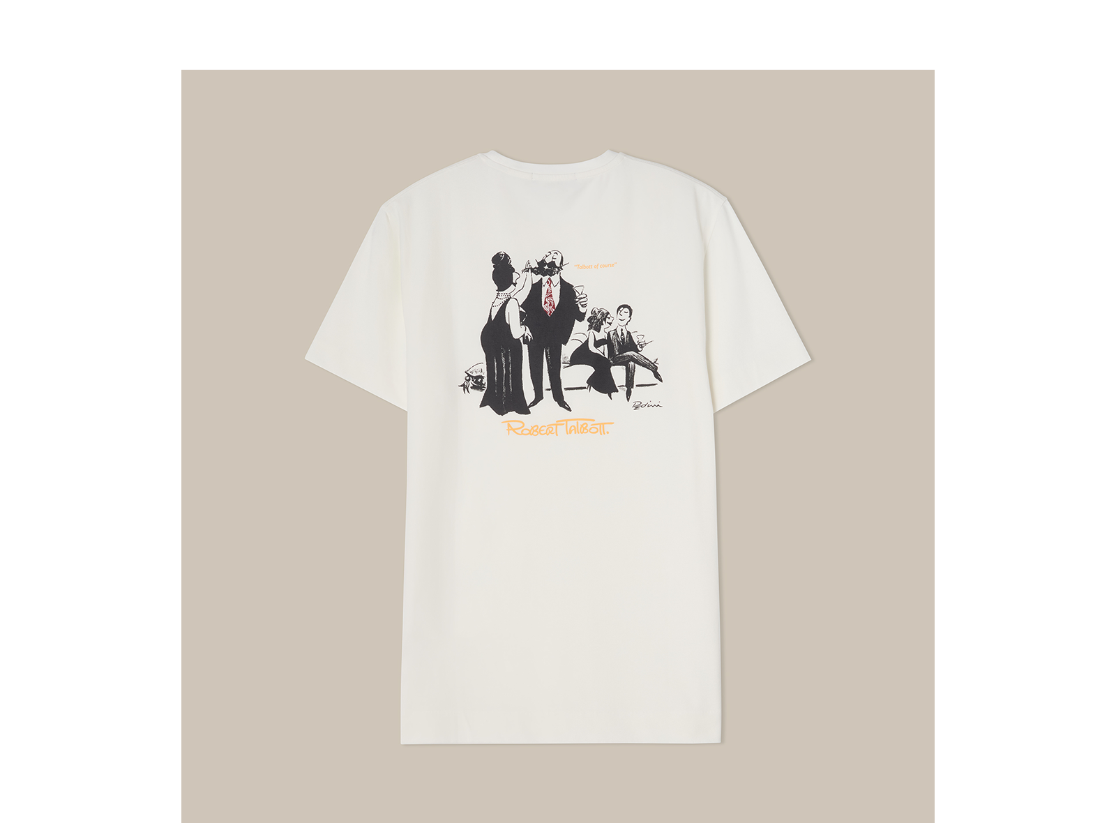Stretch Jersey Graphic Dean Tee