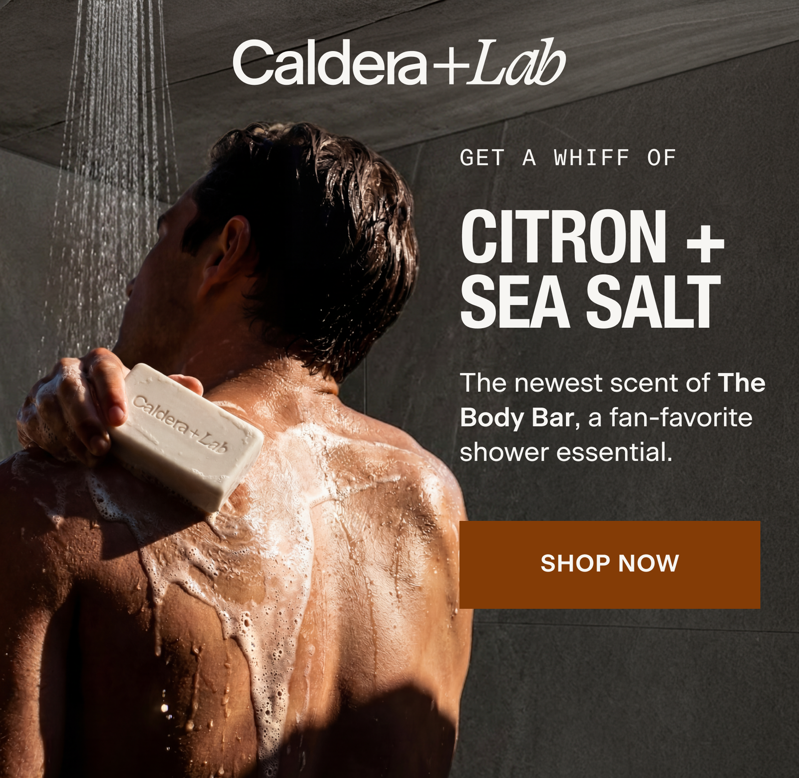 CITRON + SEA SALT | The newest scent of The Body Bar.