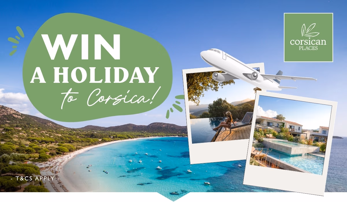 Win a holiday to Corsica
