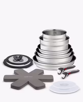 Jamie Oliver by Tefal Ingenio Stainless Steel Pans, Lids & Utensils...
