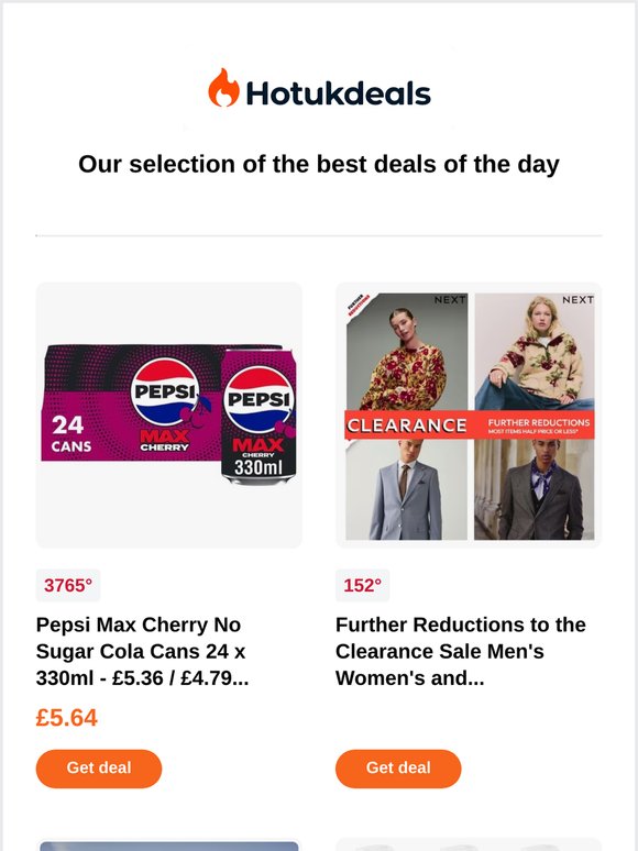 Our selection of the best deals of the day