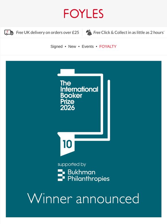 The International Booker Prize