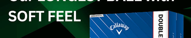 Double Dozen Deal on Callaway ERC Soft Triple Track Golf Balls