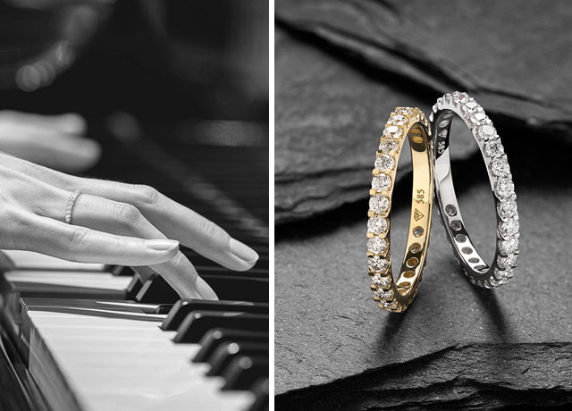 Tagesangebot 696210 DIAMOUR Eternity-Ring