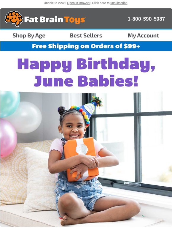 Birthday in June? We Have the Best Gifts!