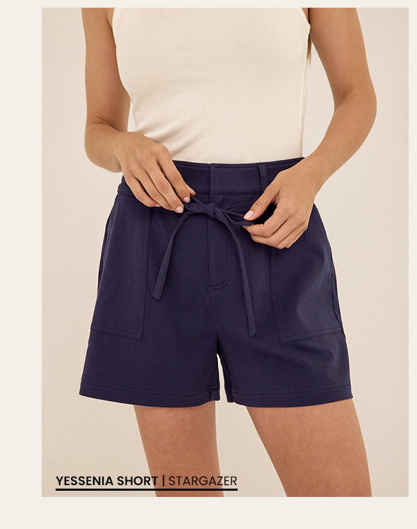 Yessenia Stretch Twill Short