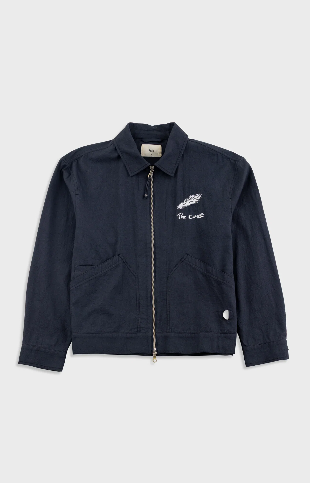 Image of Mechanic Jacket - Charcoal Comet | Folk x Goss Brothers