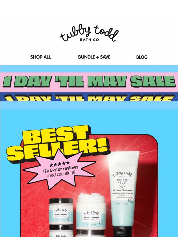 Our Best Seller Is 20% Off Tomorrow