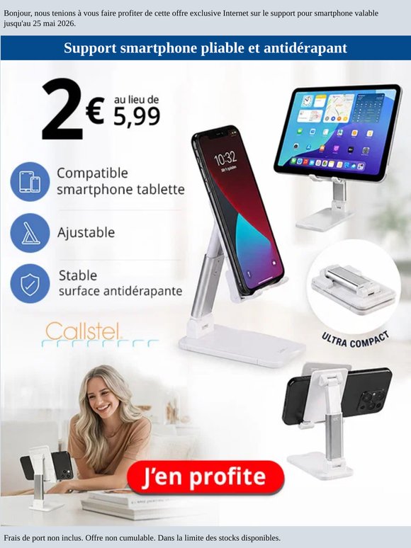 Le support pliable qui simplifie votre quotidien