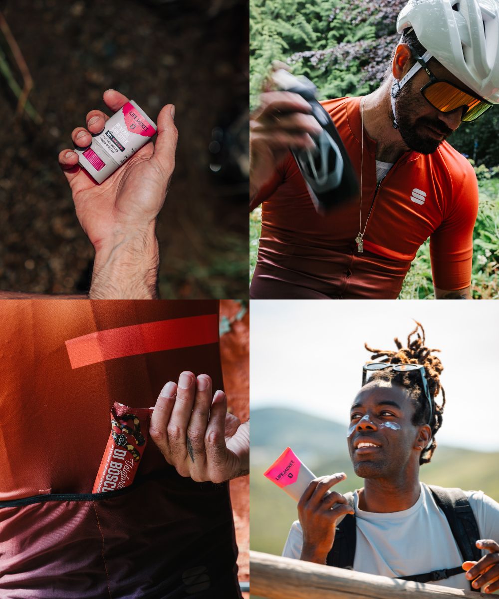 Image of LifeJacket Skin Protection and Veloforte Energy Chews