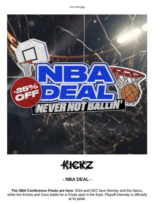 NBA Deal: 25% off Basketball Styles