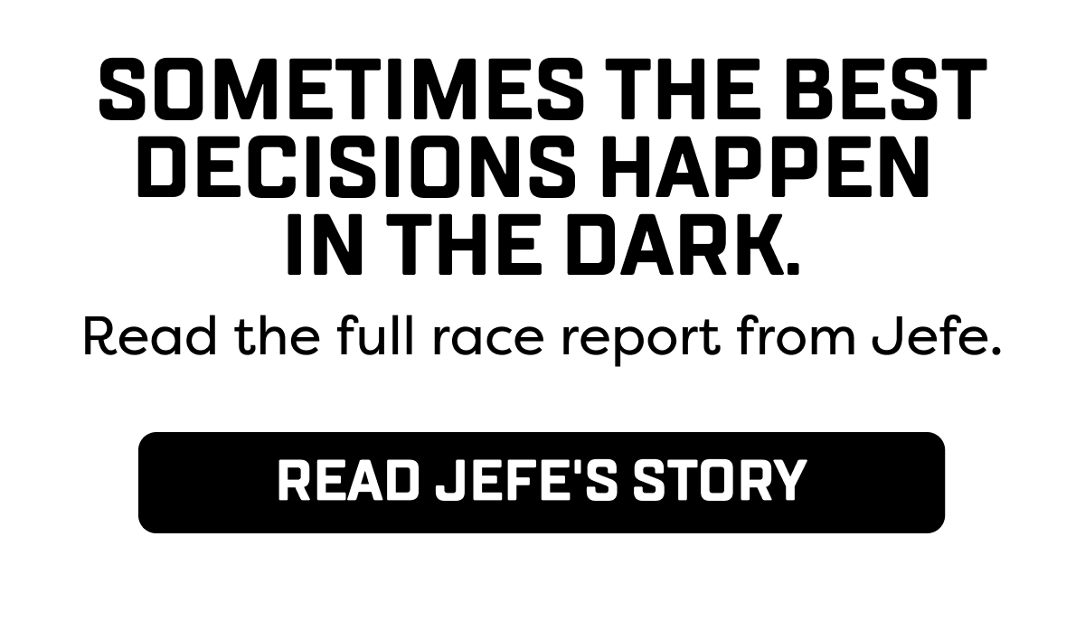 Sometimes the Best Decisions Happen  in the Dark.