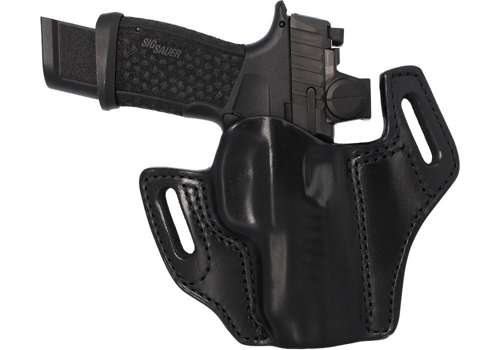 Image of P365-FUSE OWB MITCH ROSEN LEATHER HOLSTER - FORWARD CANT