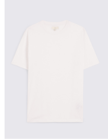 White Cotton Crew-Neck T-Shirt