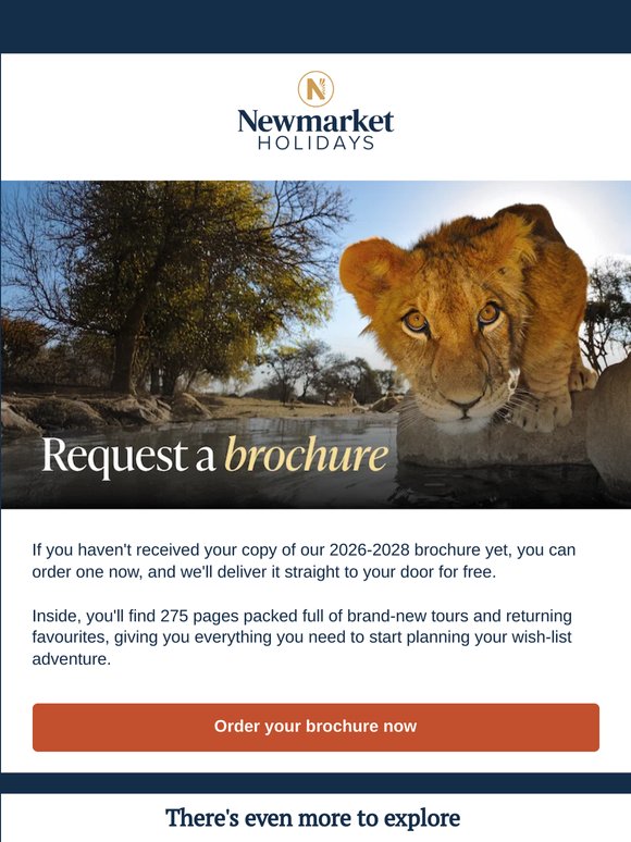 Your free 2026-2028 brochure is waiting for you