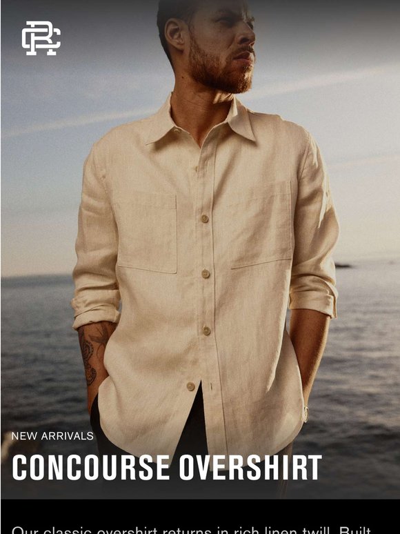 New Arrivals: Concourse Overshirt