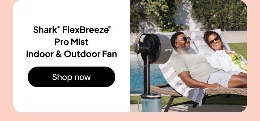 Shark FlexBreeze Pro Mist Indoor & Outdoor Fan