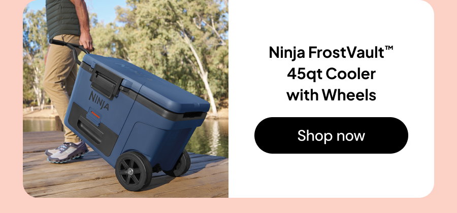 Ninja FrostVault 45qt Cooler with Wheels