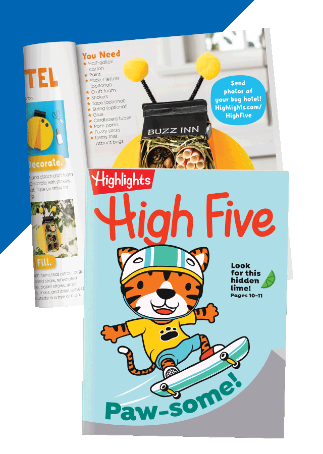 High Five Magazine.
