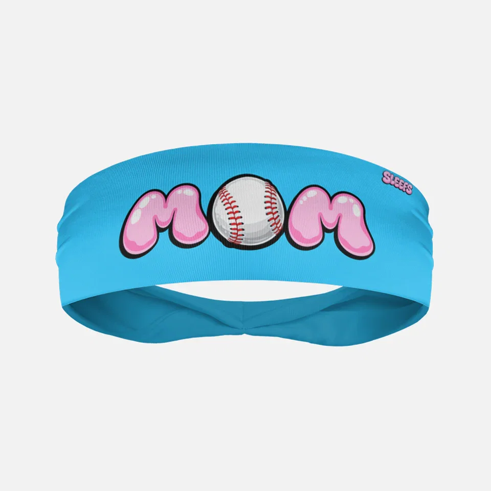 Image of MOM Cotton Candy Baseball Kids Headband