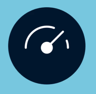 Illustration of a speedometer