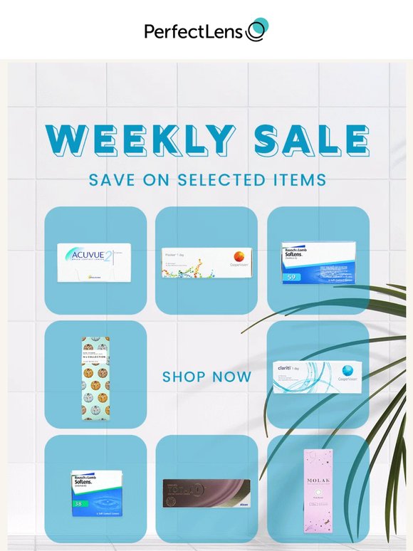 PerfectLens Weekly Special Contact Lenses👏