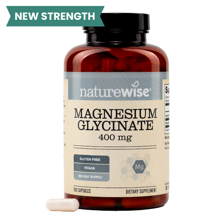 NEW STRENGTH Magnesium Glycinate 400 mg