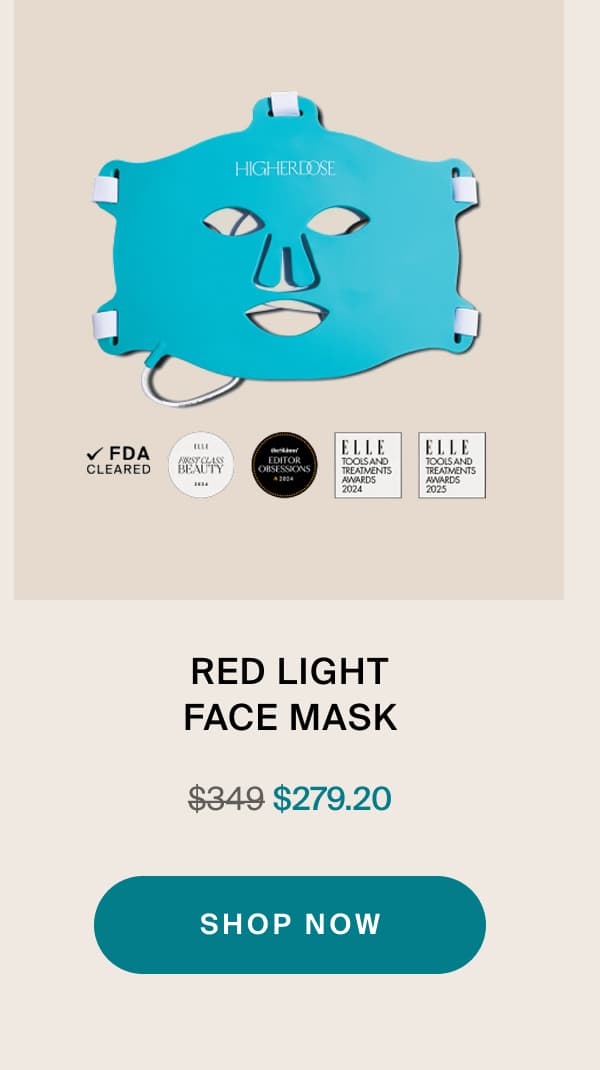 Red Light Face Mask | shop now
