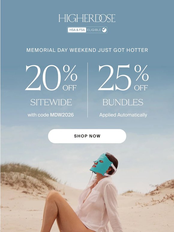 PSA: Sale starts now – don’t wait