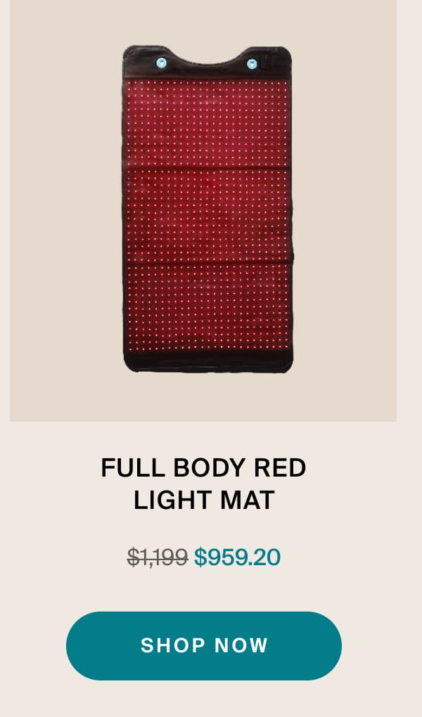 Full Body Red Light Mat | shop now