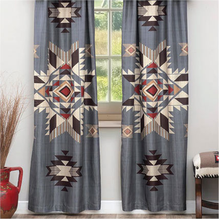 Sunset Valley Lined Drapes