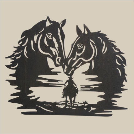 Cowboy Dreams Metal Wall Art