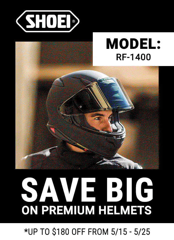 Shoei Spring Sale