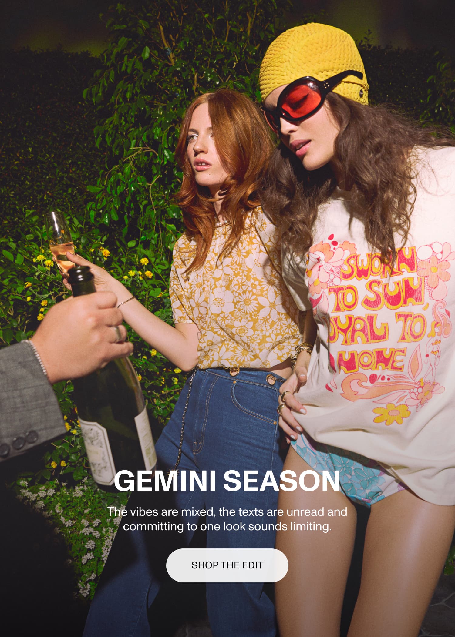 GEMINI SEASON - The vibes are mixed, the texts are unread and committing to one look sounds limiting.