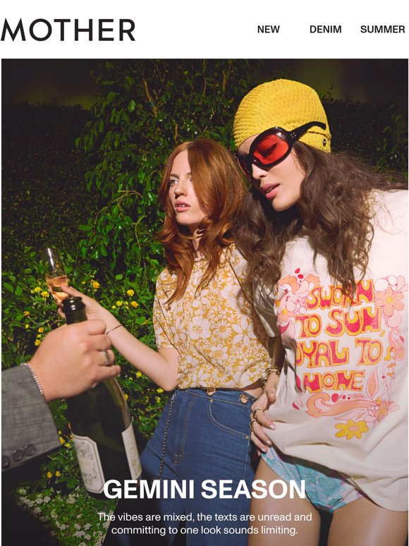 GEMINI SEASON: NEW ARRIVALS