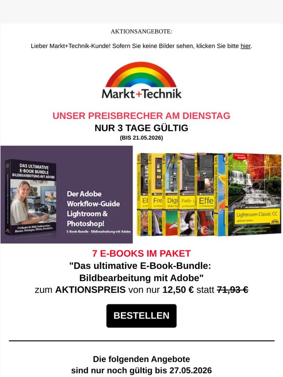 Nur noch gültig bis 27.05.2026 🔥 Unsere Top Angebote der Woche