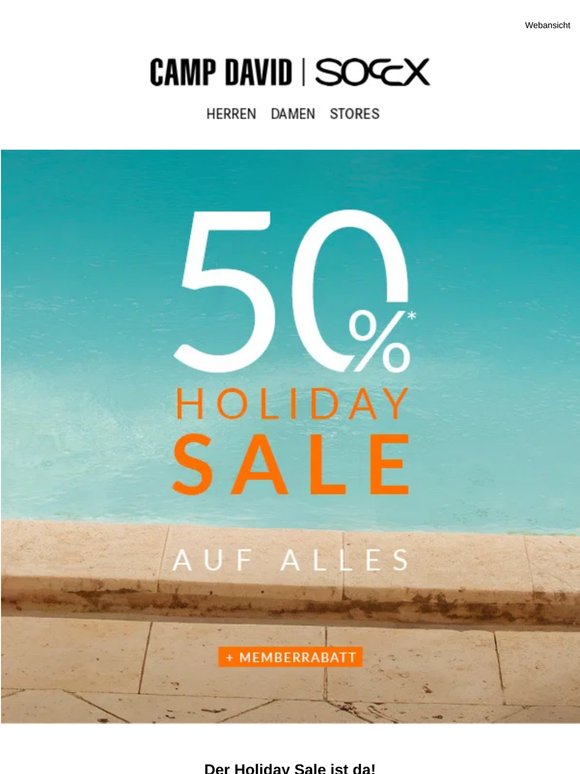 ☀️ 50% Holiday Sale startet jetzt