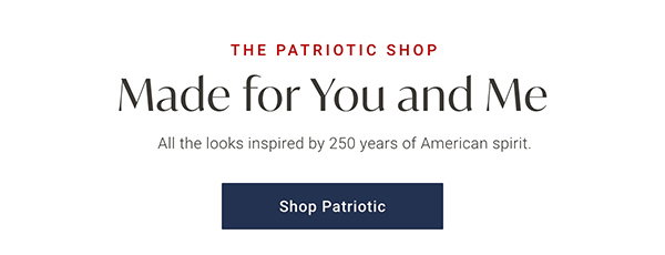 The Patriotic Shop: Made for You and Me- Shop Patriotic