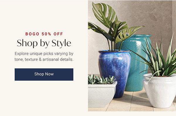 Shop By Style - Shop Now