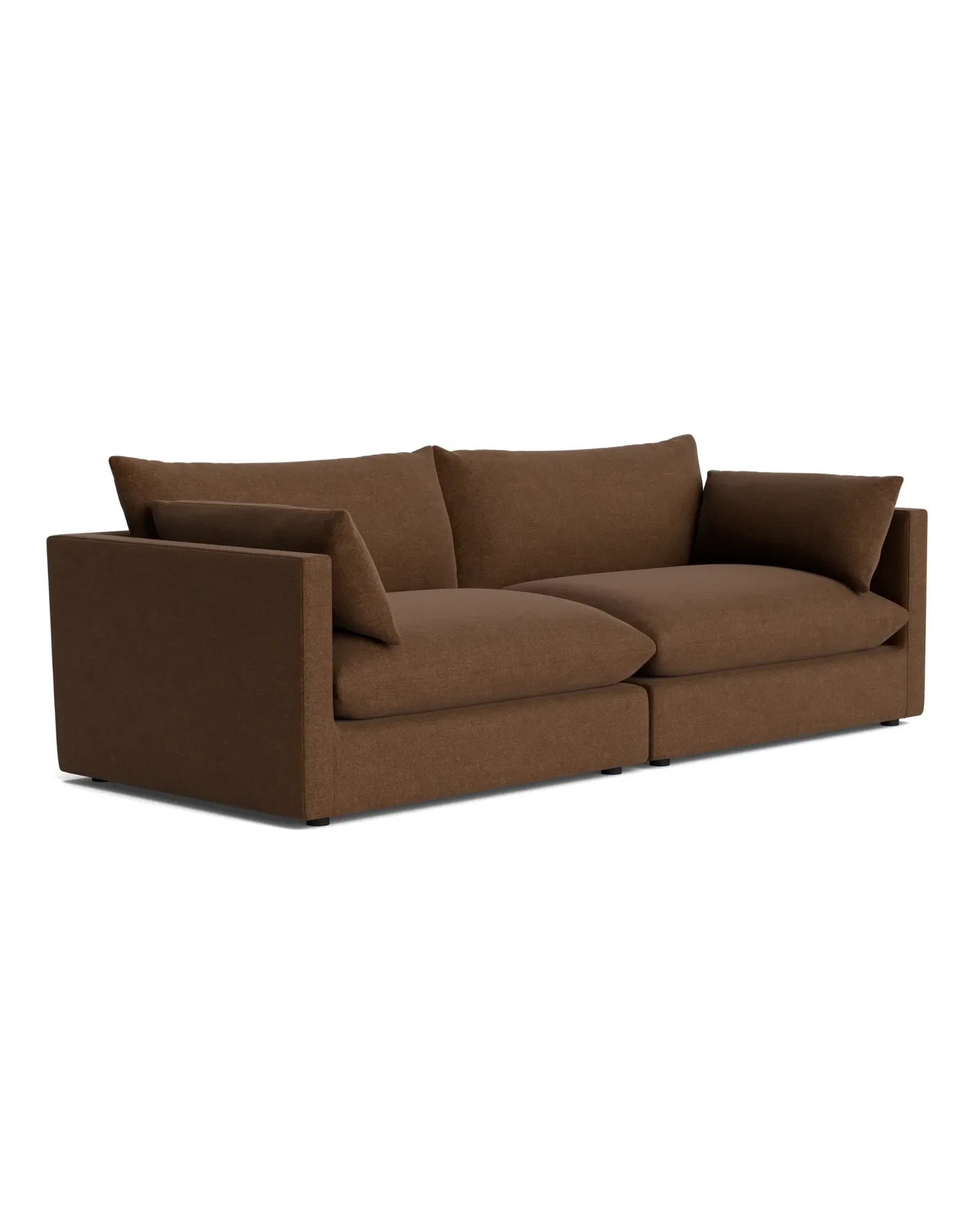 Image of Sidney  Sofa | Fossil Chocolate