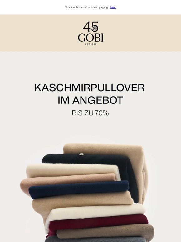 Bis zu 70% | Pullover und mehr