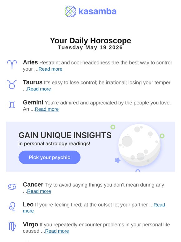 Your Zodiac Daily Forecast 🌟