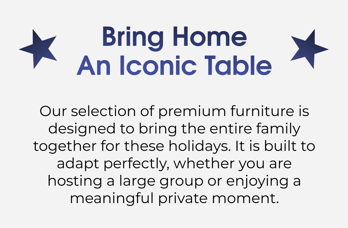 Bring Home An Iconic Table