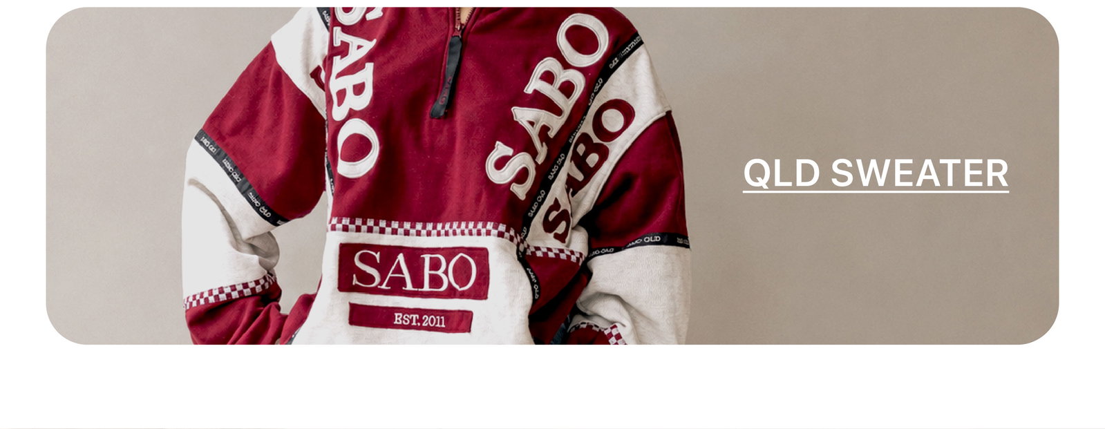 SABO QLD Sweater