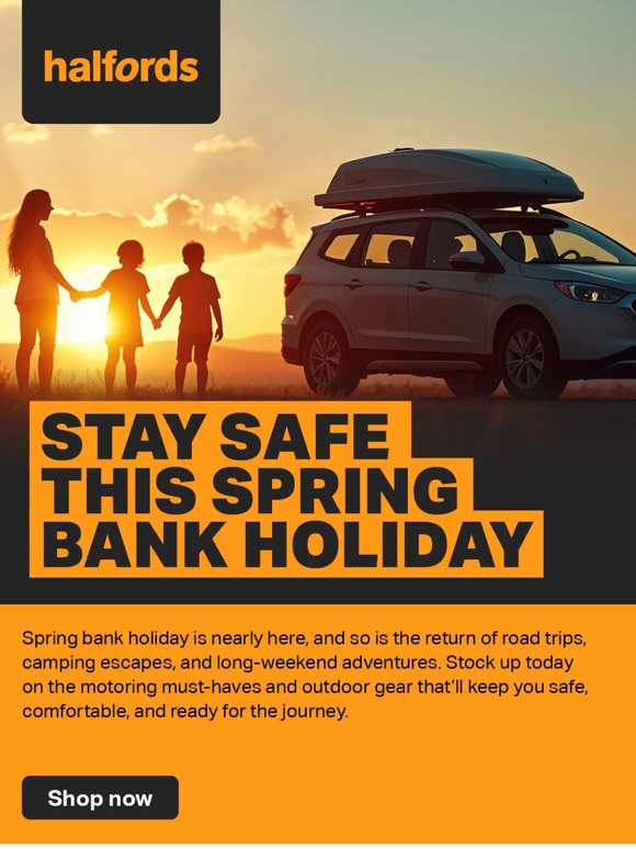 🌞 Your Bank Holiday starts here