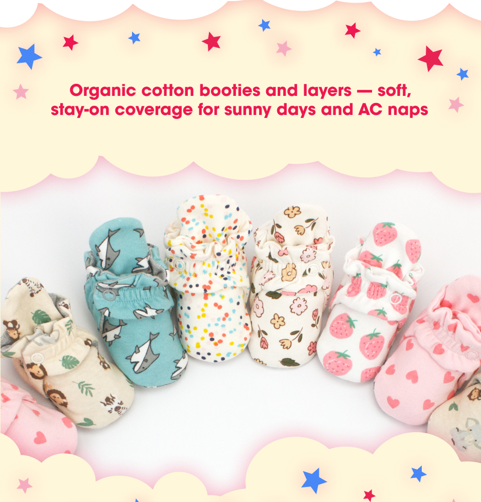 Cotton Booties
