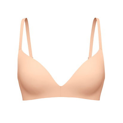 Wireless bra in the color “Rose Teint” from the SLEEK SKIN collection by CALIDA.