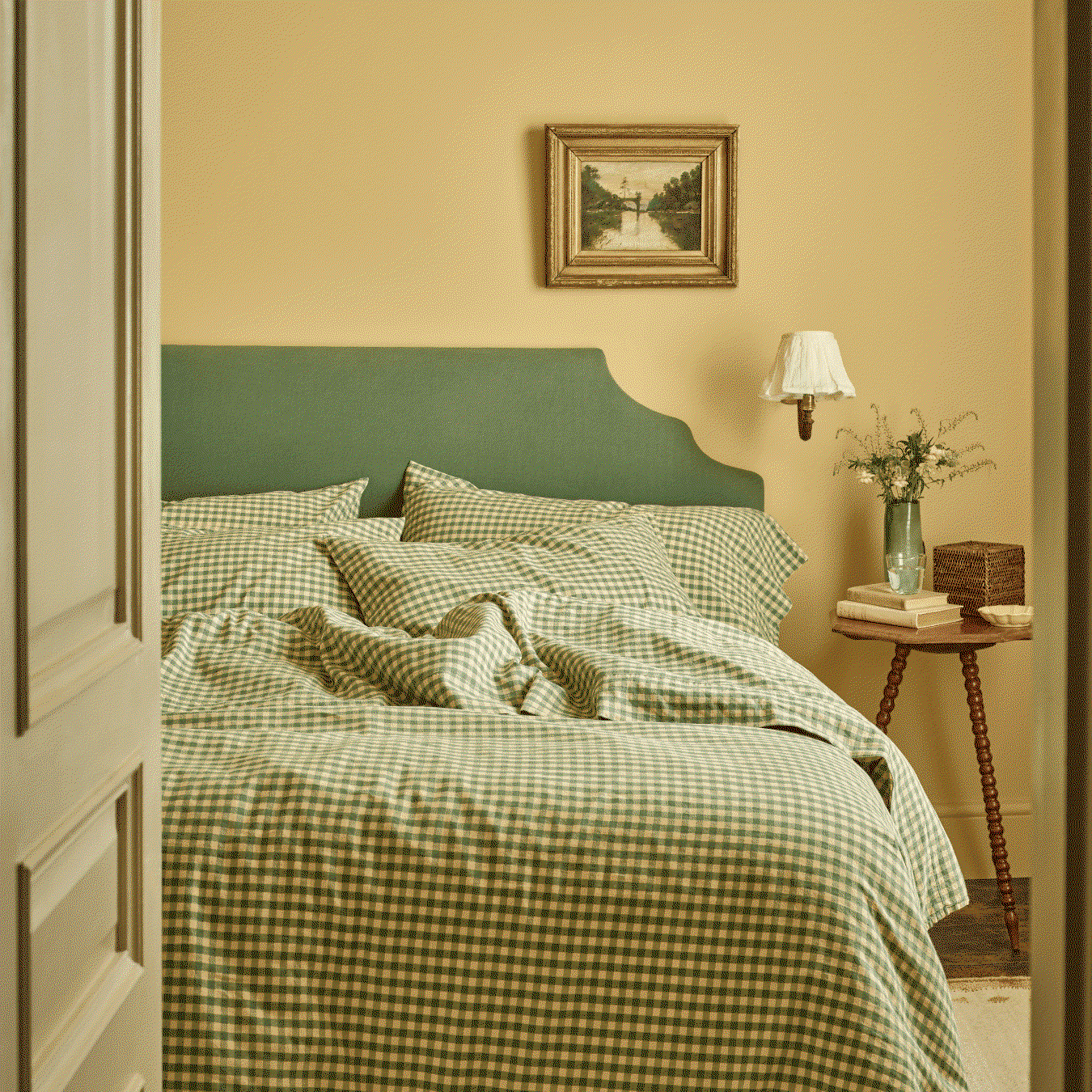 NEW COLOUR DRENCHED GINGHAM